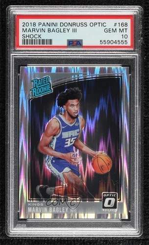 2018-19 Panini Donruss Optic Rated Shock Prizm Marvin Bagley III Rookie RC 0c7i