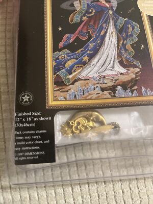 Dimensions ALLURING SORCERESS Charts & Charms Cross Stitch