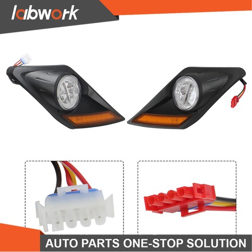 Labwork LED Headlight Taillight Light Kit For Yamaha Drive2 Golf Cart 2017-Up - Picture 12 of 16