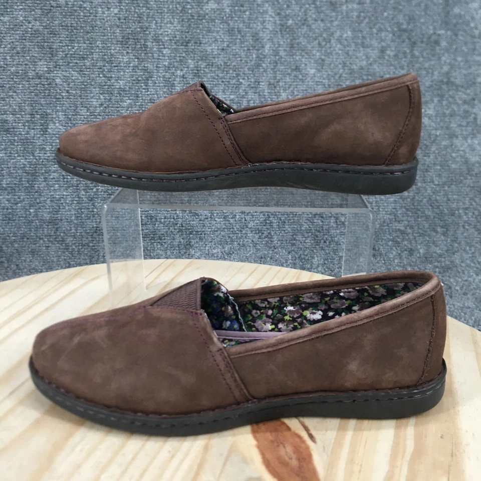 Eastland Zapatos Mujer 8.5 M Evelyn Informales Sin Cordones Mocasines Planos Cuero Marrón Foto 2 de 4