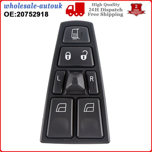 Electric Car Window Switch Control For Volvo FH12 FM12 FM9 FH FM VNL 20752918 - Picture 7 of 7
