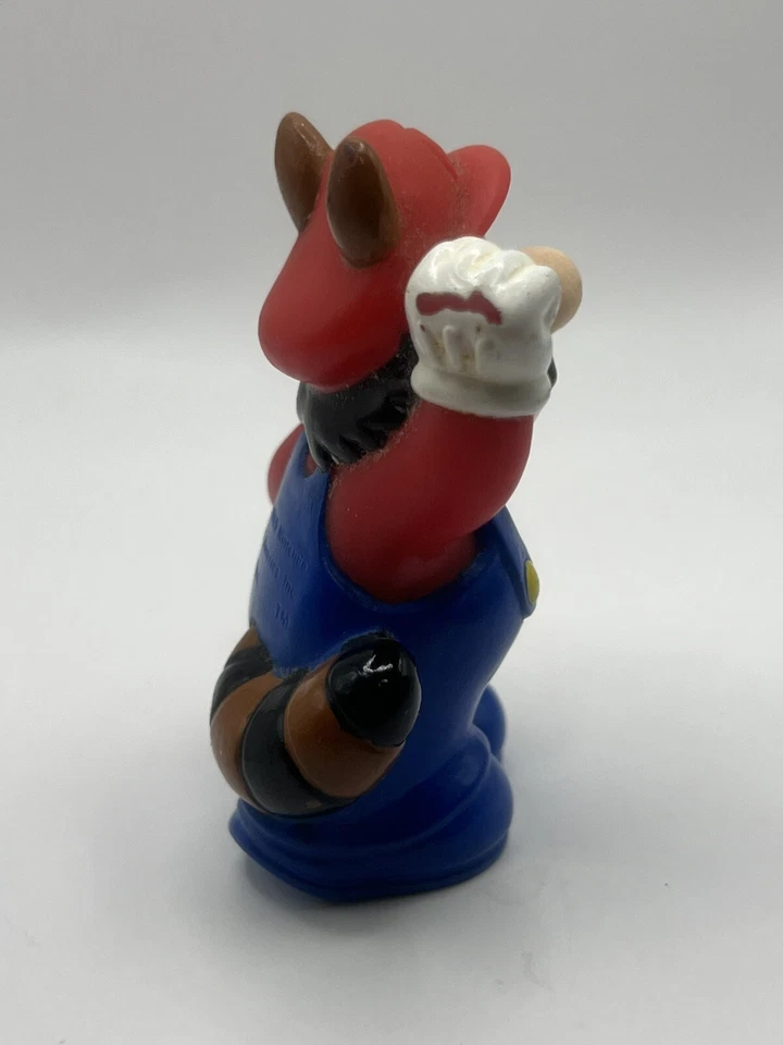 Figura de colección 1989 Super Mario Bros. 3 McDonalds Happy Meal juguete mapache Tanooki Foto 2 de 4