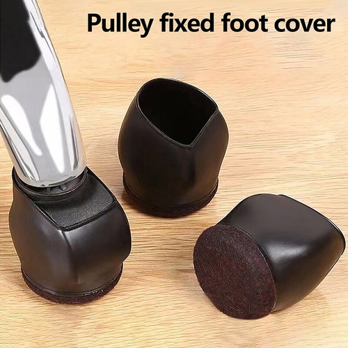 Rubber Bed Office Chair Wheel Stopper Furniture Legs Caster Cups Chair F*k* - Picture 8 of 11