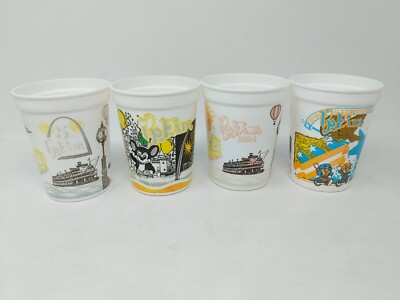 VP Veiled Prophet Fair Saint Louis Cups Arch Promo Souvenir VTG 80s 1980s 1984
