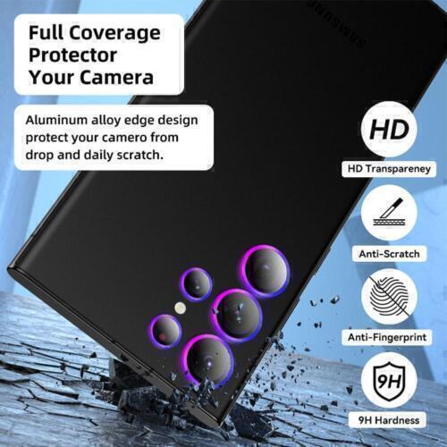 Camera Lens Protectors For Samsung Galaxy S23 Ultra Tempered Glass Cover - Picture 15 of 22