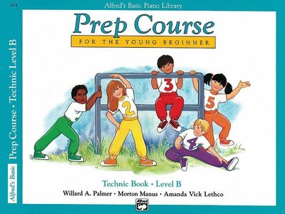 Alfred Prep Course Technic Book Level B Piano Music  Palmer, Manus & Lethco