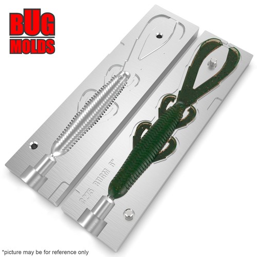 Bait DIY Fishing Mold Soft Plastic Baits Lure Plastisol Bass TrenchHawg