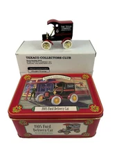 Texaco Collectors Club 1905 Ford Delivery Car 1/43 Scale Diecast Metal Model NOS