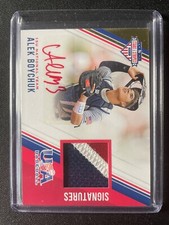 2018 Panini USA Stars & Stripes Alek Boychuk Autographed Patch #24/25!!!