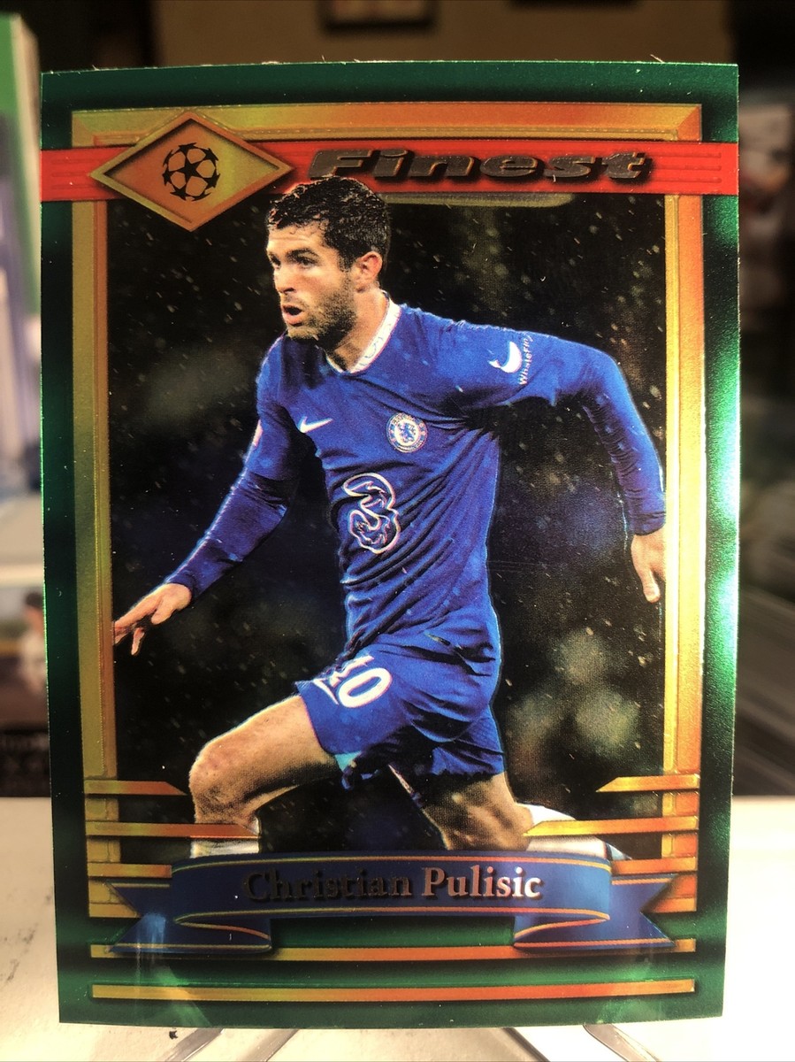 Christian Pulisic 2023 Topps Finest Moment UEFA Chelsea FC