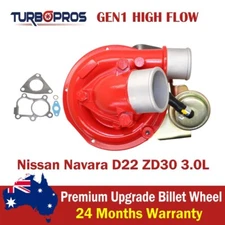 Turbo Pros GEN1 High Flow Billet Turbo For Nissan Navara D22 ZD30 3.0L