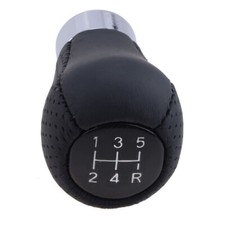Manual 5 Speed Mt Car Universal Shifter Leather Stitche Gear Stick Shift Knob