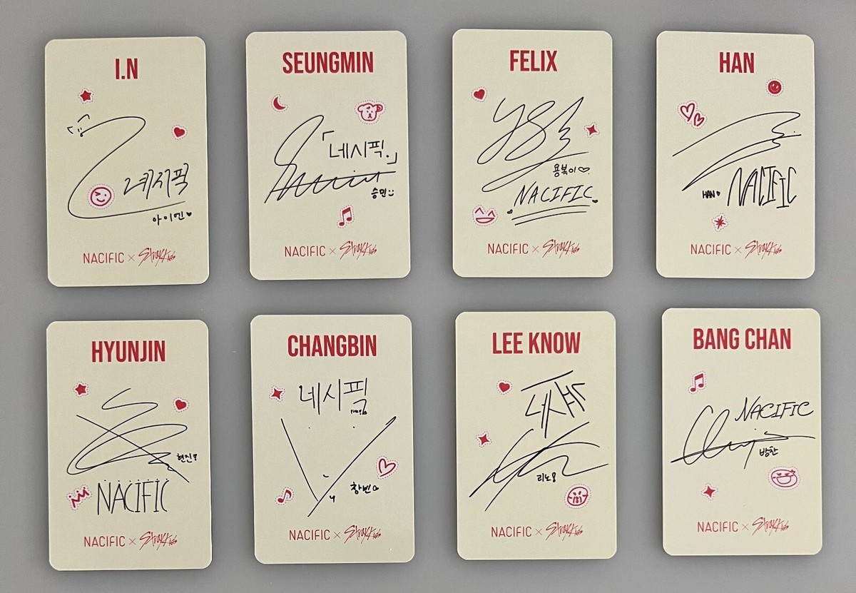 Stray Kids Official NACIFIC Round 18 Tasty Kitchen Event Photocard