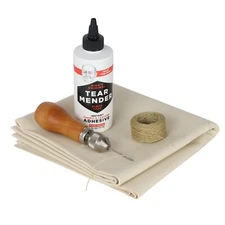 Complete Repair Kit for Canvas Tents, Pop-Up Campers, Tarps, Marine and Boat ...