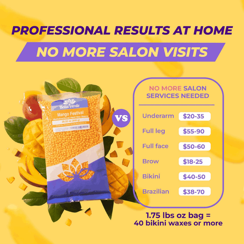 Wax Beans 1.76lbs Made in Italy Hard Wax Beads for Women and Men Hot Wax Yellow - Bild 2 von 6