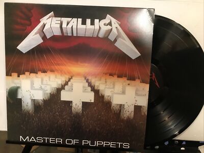 Metallica – Master Of Puppets LP 2014 Blackened – BLCKND005-1 VG+/