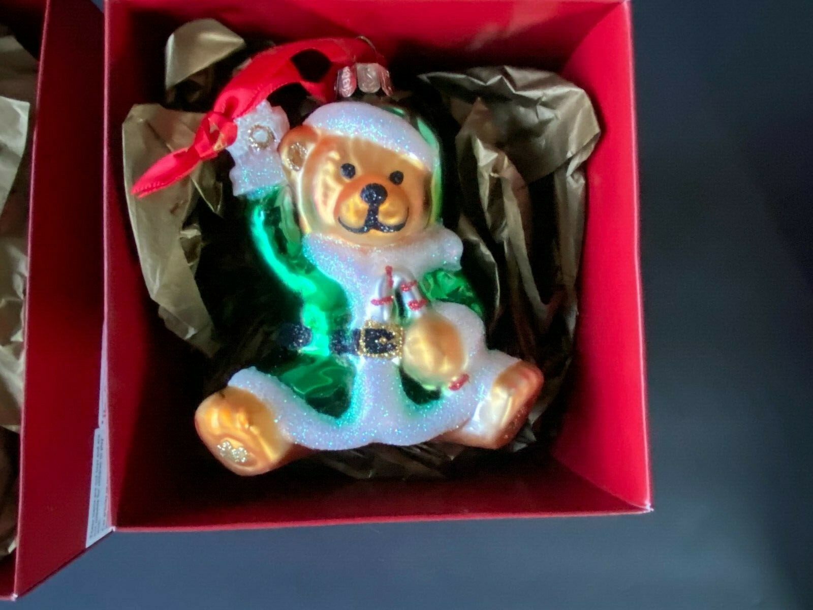 Waterford ''Teddy Bear Santa'' Ornament eBay