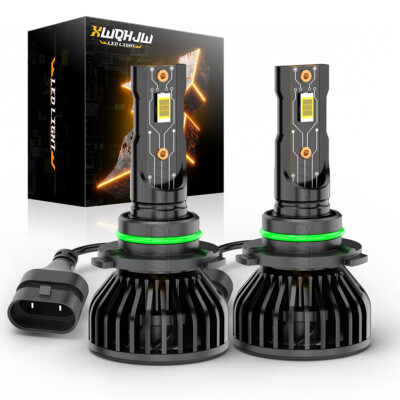 9006 HB4 LED Headlight Kit High Low Beam Fog Lights CSP 6000K White Bulbs Light