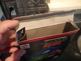 Teenage Mutant Ninja Turtles TMNT Tournament Fighters Game Nintendo NES 1993 BOX