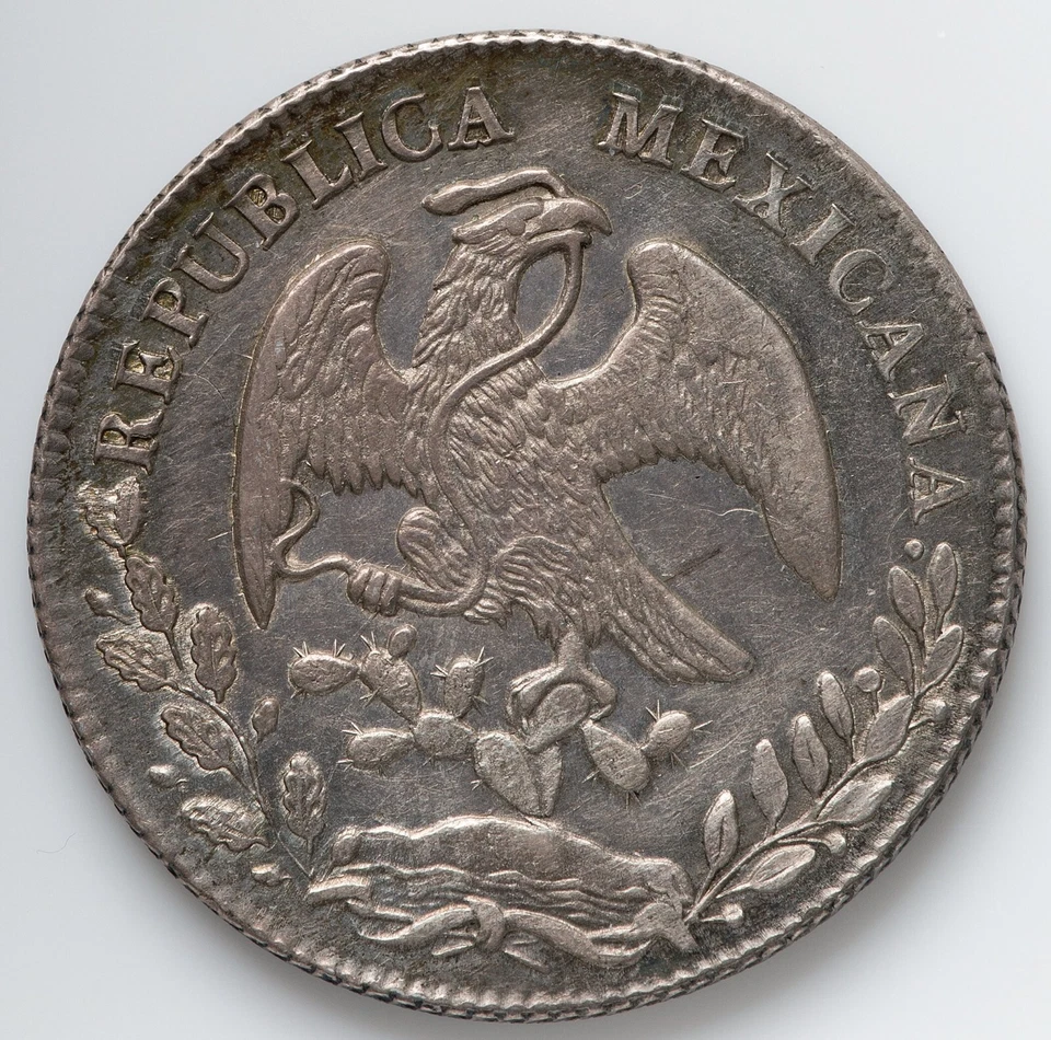 1856 MO-GF Mexico 8 Reales AMAZING QUALITY! - Image 2 of 2
