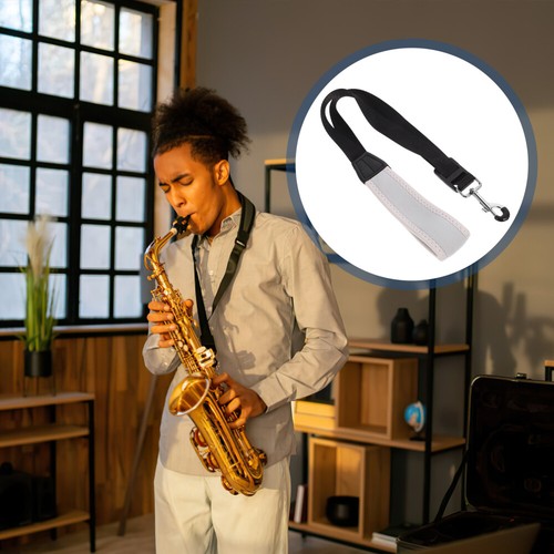 Saxophon Schultergurt Sax Gurt verstellbar Altsaxophon Nackengurt - Bild 9 von 12