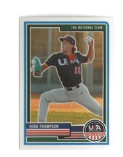 2023 Panini USA Baseball Stars & Stripes Ford Thompson #17  RC Rookie (A)
