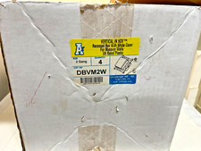 Box of 4 Arlington DBVM2W UV Rate Vertical Recessed Masonry Box White Cover