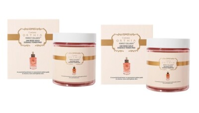 COREANA Orthia Perfect Collagen 24K Rose Gold Essence Toner Pad - 100 St?ck??...