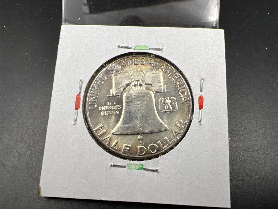 1960 P Franklin Silver Half Dollar Coin Choice BU UNCIRCULATED Nice ...