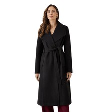 Principles Womens/ladies Belted Wrap Longline Coat