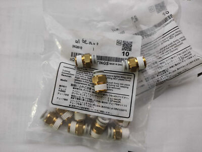 10PCS New SMC KQ2H12-02AS connector Free delivery