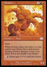 Magic the Gathering MTG Avarax (187) Onslaught   LP