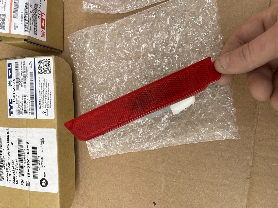 Conjunto de luz marcadora lateral Chevrolet Camaro 10-15 - regular izquierda/derecha tyc. A171 Foto 3 de 4