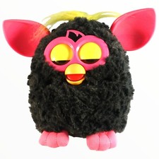 Furby original Hasbro schwarz pink 2012 Spielzeug Unterhaltung Sammlung Top