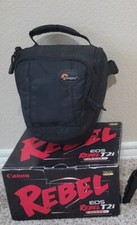 Canon EOS Rebel T2i 18MP Digital DSLR Camera Kit 18-55mm Lens TESTED W 4GB SD