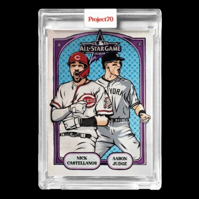 2021 Project 70 #ASG7 Nick Castellanos/Aaron Judge by Blake Jamieson (PR=1,518)