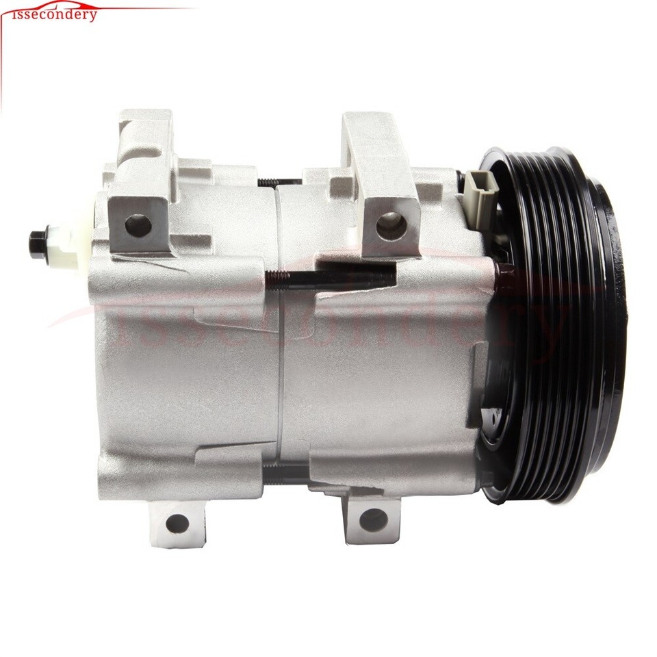 AC Compressor For 1990-1996 Ford F-150 1990-1995 F-250 F-350 4.9L L6 ...