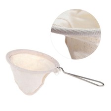 Coffee Strainer Cloth Permanent Coffee Filter Coffee Strainer Handle