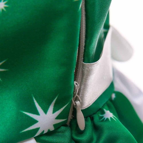Kids Girls Christmas Santa Dresses Pageant Ball Gown Princess Xmas Tree Dress - Picture 10 of 10