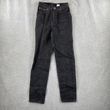 Vintage Levi’s 501 Black Jeans 7 Button Fly 17501 0658 Made in USA 70s/80s 24x31