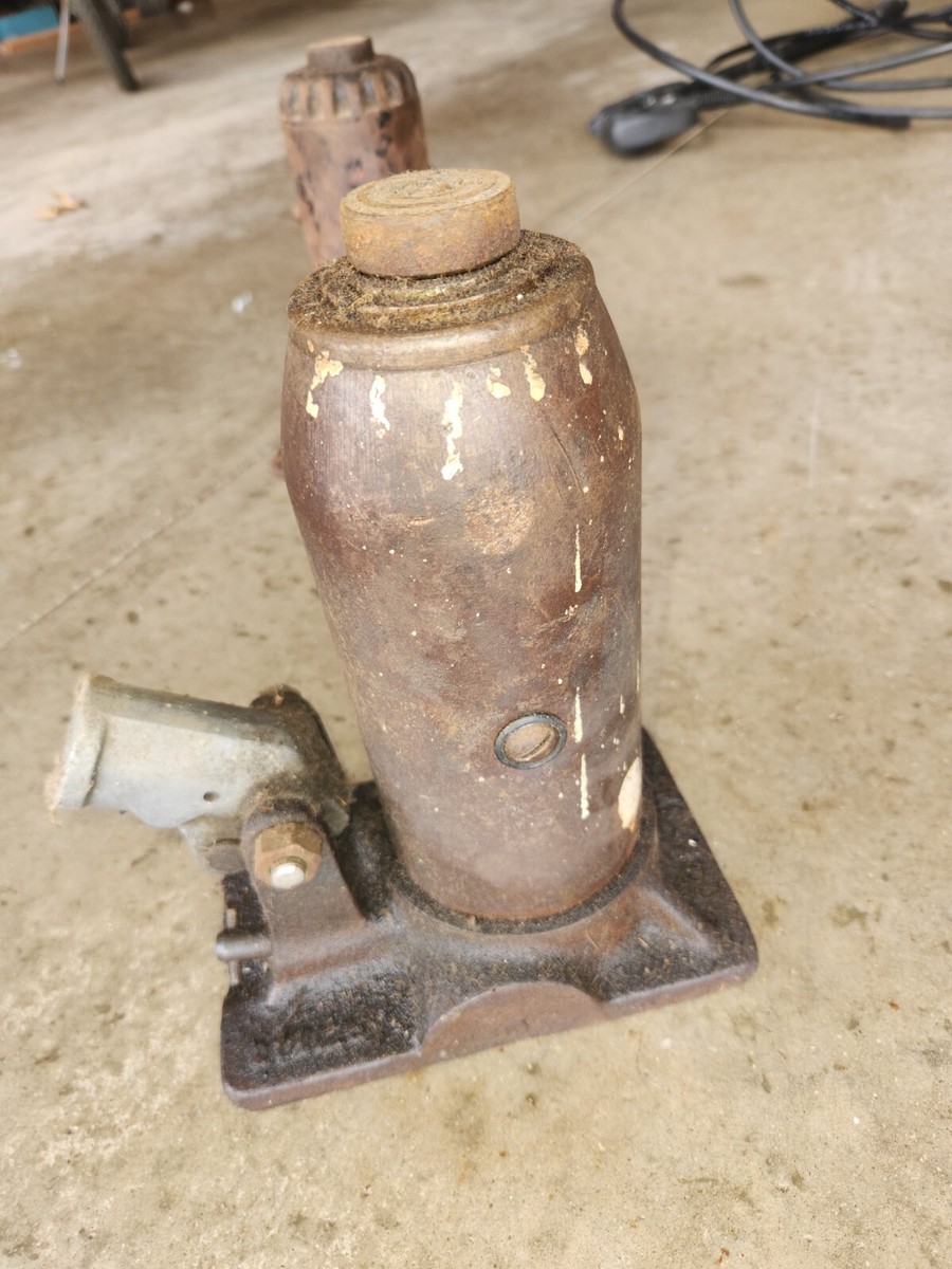 Vintage Lincoln Walker 8 ton bottle floor jack 93228 | eBay