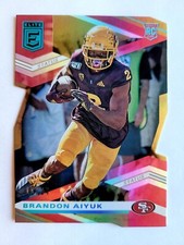 2020 PANINI DONRUSS ELITE STATUS DIE CUT BRANDON AIYUK RC! 11/24! 1/1! JERSEY #!