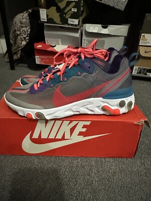 Size 9 - Nike React Element 87 Red Orbit