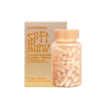 New Moon Soft Glow S-Acetyl Glutathione Rosehip Collagen Vitamins Zinc 30 Caps