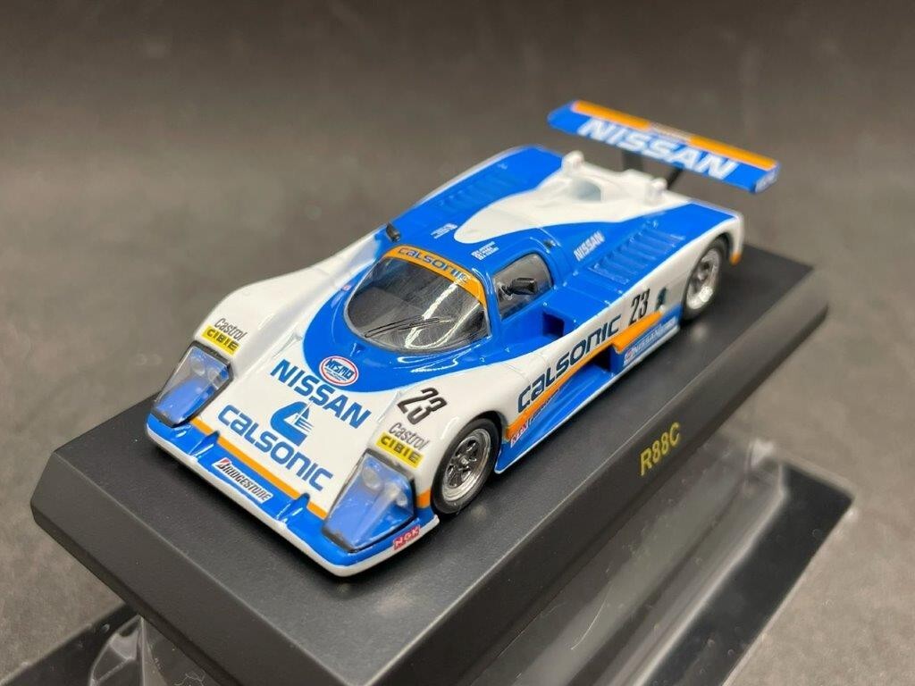 Kyosho 1/64 NISSAN Racing car collection R88C Diecast model