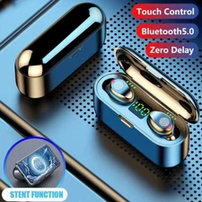 Bluetooth Earbuds for iPhone/Samsung/Android Wireless Earphones Waterproof IPX7