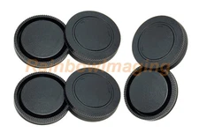 (3 Pcs) Lens Rear Caps / Body Covers for Sony E-Mount A6500 A6300 A6000 a5000