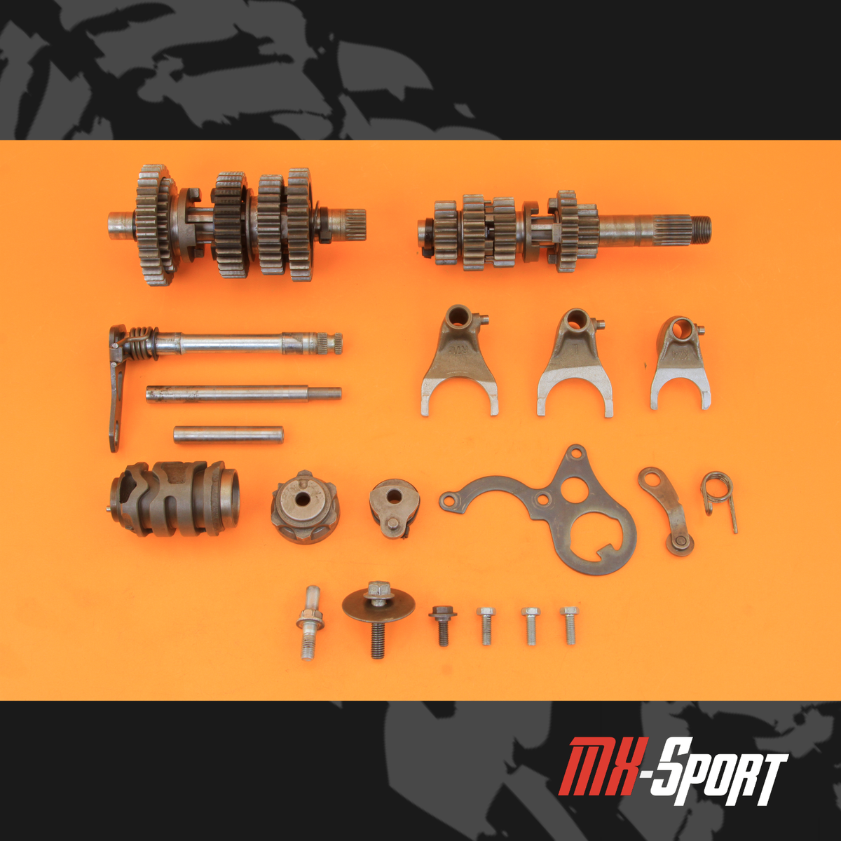 キングダム 98-01 1998 CR125R CR125 OEM Transmission Gearbox Main Counter