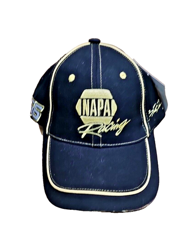 HAT CAP NAPA RACING 56 MARTIN TRUEX JR NASCAR BLACK CAMOUFLAGE ADJUSTABLE NWT - Picture 2 of 10