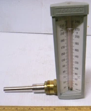 Weksler Instruments Thermometer w/ Stainless Steel Bulb - Range 30 - 240 F (NOS)